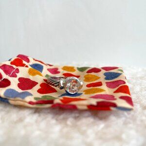 BRIGHTON Silver Ring, Lined Band, Diamond Ring, Fashion Jewelry